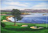 Unknown Pebble Beach painting
